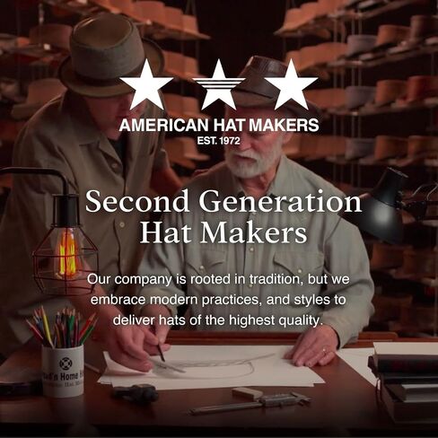 American Hat Makers El Dorado Top Hat – Leather Hat for Men & Women in Saudi Arabia
