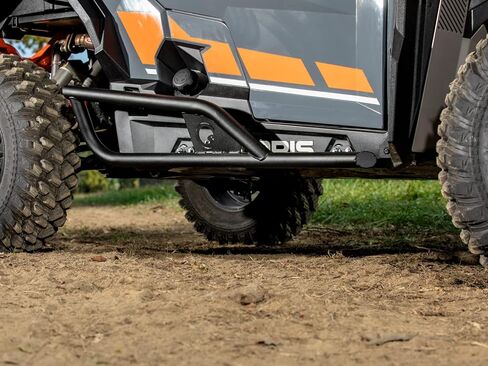 SuperAtv Bars-Duty Nerf Bars/Tree Kickers/Rock Sliders لـ 2020+ Polaris General XP 1000 | أسود | مصنوع من أنابيب شاقة بقطر 1.75 بوصة | معطف مسحوق مقاوم للأشعة فوق البنفسجية | تسهيل التثبيت in Kuwait