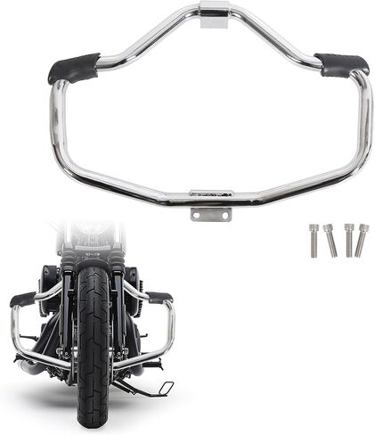 Kuafu 1 1/4 "واقي محرك الشارب متوافق مع 04-23 Harley Sportster Iron 883 883N XL1200 XL883 CRASH BAR in Saudi Arabia