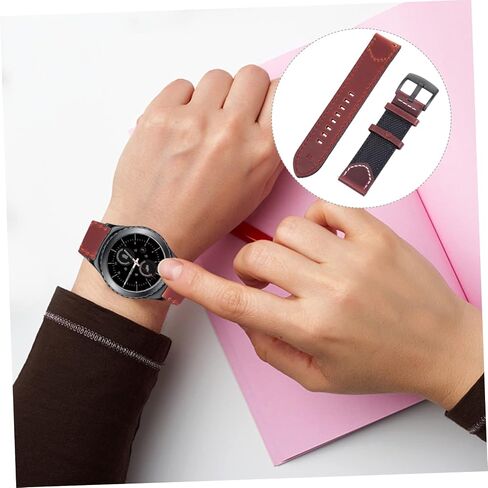Vintage Nylon Watchband Strap Soft Replacement for Sports and Travel Compatible Watches Fit in Saudi Arabia
