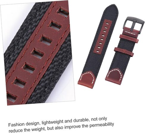 Vintage Nylon Watchband Strap Soft Replacement for Sports and Travel Compatible Watches Fit in Saudi Arabia