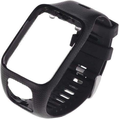 Replacement Silicone Watch Band 2/3 3 2 Black Comfortable and Easy to Change in Saudi Arabia
