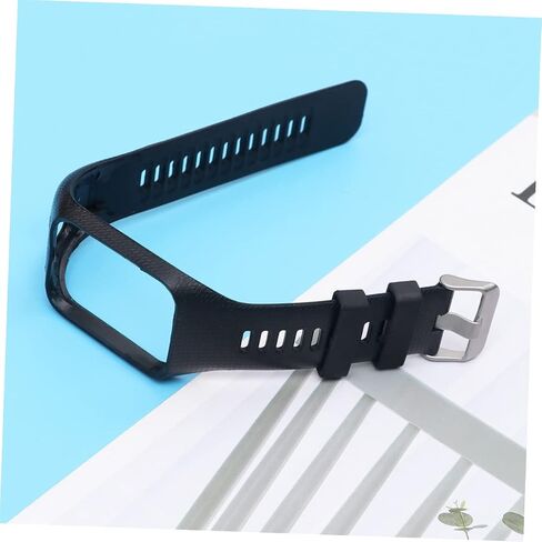 Replacement Silicone Watch Band 2/3 3 2 Black Comfortable and Easy to Change in Saudi Arabia