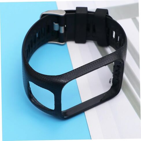 Replacement Silicone Watch Band 2/3 3 2 Black Comfortable and Easy to Change in Saudi Arabia