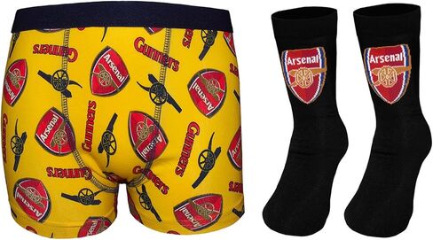 Arsenal Football Club Official Soccer Gift Set Boys Socks & Boxer Shorts in Saudi Arabia