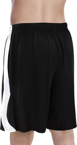 NY Threads Men's Athletic Shorts Quick Dry Loose-Fit Lightweight Running Workout Gym Shorts with Pockets in Kuwait