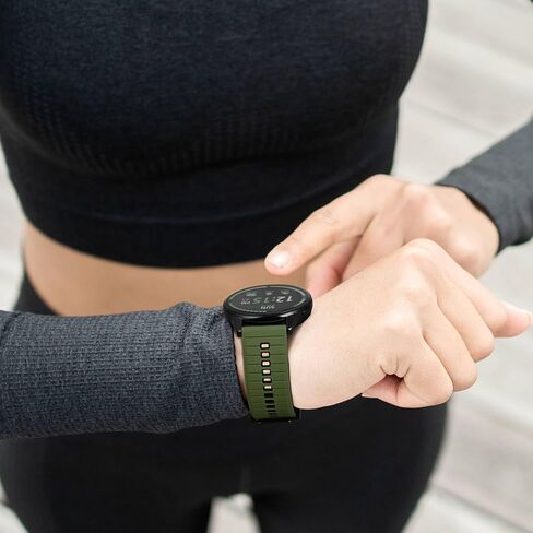 Anbeer Silicone Watch Bands,18mm 20mm 22mm Quick Release Rubber Watch Strap for Men Women,Multipe Colors for Choose in Kuwait