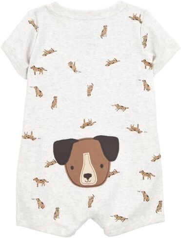 رومبر للأطفال من Carter's Baby قطعة واحدة بأكمام قصيرة (أخضر استوائي، 18 شهرًا) in Kuwait