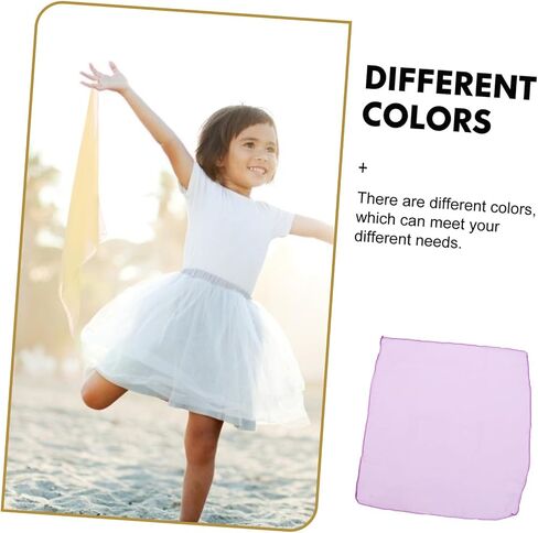 Vanzack 12pcs تلعب Dressves Dance Veil for Performance Juggling Creative Play Drigh in Saudi Arabia