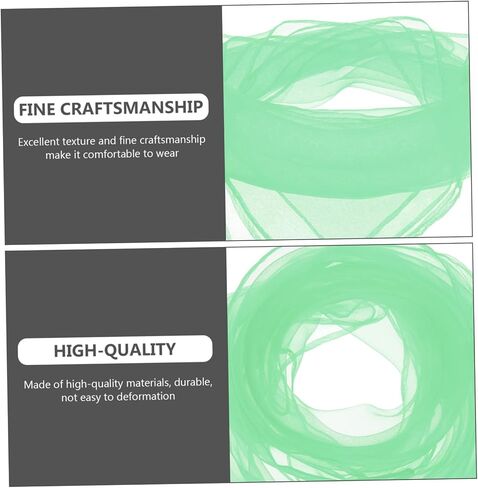 10Pcs Lightweight Scarves for Bright Color Performance Props Chiffon Veils Easy to Clean and Comfortable for Dance Activities in Kuwait