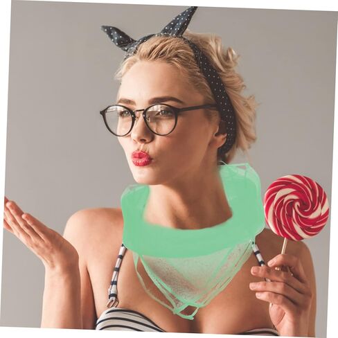 10Pcs Lightweight Scarves for Bright Color Performance Props Chiffon Veils Easy to Clean and Comfortable for Dance Activities in Kuwait