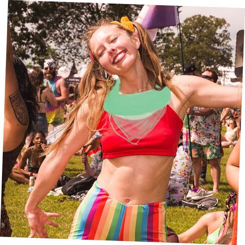 10Pcs Lightweight Scarves for Bright Color Performance Props Chiffon Veils Easy to Clean and Comfortable for Dance Activities in Kuwait