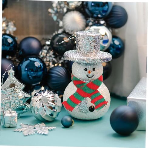 Toyvian 30pcs Christmas موضوع مصغرة الأوشحة المحبوكة الأوشحة للدمى والزخرفة الملحقات الاحتفالية لحفلات العطلات و in Kuwait