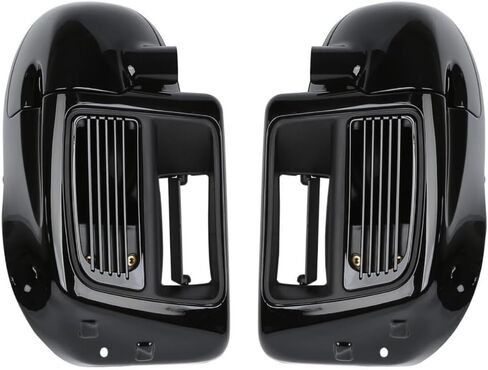 انخفاض التهوية الفادحة وتبريد المياه لـ CVO لطريق CVO لـ CVO TRI لـ Electra for Electra Low for Freewheeler for Road -(ABS Plastic) -(Black) in Saudi Arabia