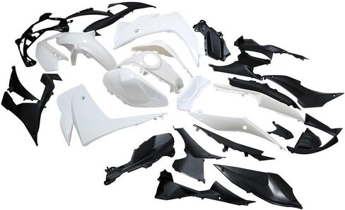 ABS البيضاء غير الملحوظة هيكل هيكل السيارة YZFR3 yzf الخلفي الأيمن اليمين الخلفي ل yamaha من أجل yzf r3 2015-2018 in Kuwait