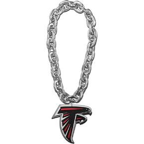 Aminco NFL Atlanta Falcons Team Fan Chain, Silver in Kuwait
