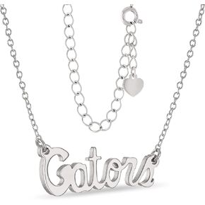 مجوهرات Stone Armory Florida Gator - قلادة نص فلوريدا غاتورز - مضادة للحساسية وقابلة للتعديل 16-20 بوصة - هدايا جامعة فلوريدا in Kuwait