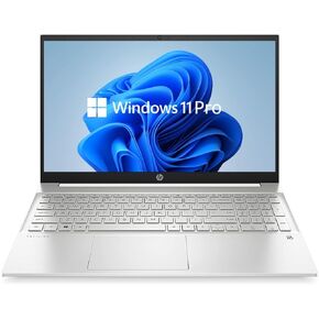 HP [Windows 11 Pro] Newest Pavilion Laptop | 15.6" Full HD Screen | Intel Core i7-1165G7 Processor | 64GB RAM | 1TB PCIe SSD | Webcam | HDMI | Wi-Fi 6 | Bluetooth | USB Type-C | Silver