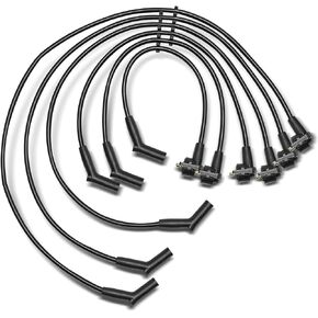 A-Premium Ignition Spark Plug Wires Set of 6 Compatible with Ford Windstar 1999-2000, V6 3.8L OHV, Replace# 671-6101 in Saudi Arabia