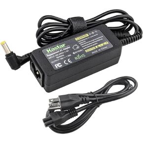 Kastar AC Adapter, Power Supply 19V 1.58A 30W for Acer Aspire One ZG5 ZG8 A110 A150 D250 D150 A150-1006 530 AOA530 ZHG ZA3 ZE6 Z5WAH Z5WE3 Z5WV2 Series Laptop ADP-30JH B PA-1300-04 ADP-40TH