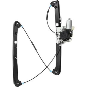 FINDAUTO Power Window Regulator Front Left Driver Side fit for 2000-2006 for BMW X5 741-488 Window Regulator and Motor Assembly with Motor