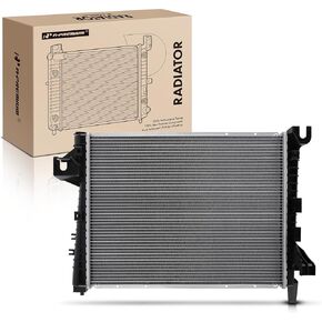 A-Premium Engine Coolant Radiator Compatible with Dodge Ram 1500 2004-2008 Ram 2500 3500 2004-2009 5.7L, Replace# 55056481AA, 55056482AD