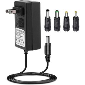 15V Adapter Charger for Theragun Mini 1.0 G4 Theragun Prime Massager Gun, Hyperice Normatec 3,Dewalt DXAEPS14,W-King T11, Creative Sound Blaster Roar 2 Bluetooth Speaker Replacement Power Cord Cable