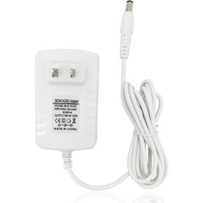 Power Cord Replacement for Alexa Show 15/Show 10 3rd Gen/Show 8 2nd Generation/K3V1N9, 30W Charger Adapter Plug, White