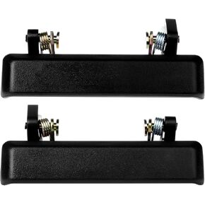 ECCPP Door Handlse Exterior Outside Outer Front Driver Passenger Side for 1986-1995 for Suzuki Samurai Black(Pack of 2) in Saudi Arabia