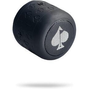 Pins & Aces Spade Speaker Portable Bluetooth Speaker - Versatile, 8 Hour Battery Life Portable Speaker - 45ft. Range, Magnetic Base Attaches to Your Golf Cart, Golf Clubs, Golf Bag, & More (Single) in Saudi Arabia