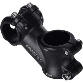 Short Bike Stem 35 Degree 25.4x60mm Handlebar Stem Riser for Mountain Bike, Road Bike, BMX, Ultralight Cycling Parts