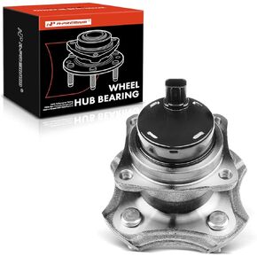 A-Premium Rear Wheel Bearing and Hub Assembly with ABS & 4-Lug Compatible with Toyota Prius 2001 2002 2003, Replace # 512520