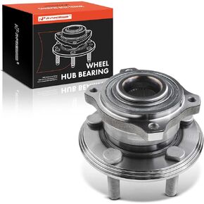 A-Premium Rear Wheel Bearing and Hub Assembly with 5-Lug Compatible with Dodge Charger 2015-2020, Challenger 2015-2020, Chrysler 300 2015-2020, Replace # 512555