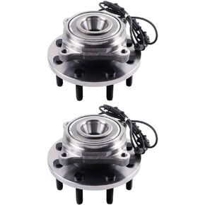 Wheel Hub Assembly SCITOO Bearing and Wheel Hub Set Fits 2009-2010 for Dodge Ram 2500 Front Hub Bearing with 8 Lugs 515122