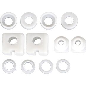 labwork 12 Pieces Electric Front Seat Bushing Repair Kit Acetal Material Replacement for 911 993 964