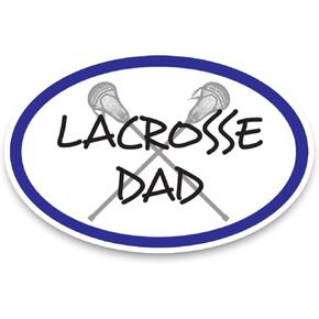 Magnet Me Up Baseball Dad Sports Magnet Decal, 4x6 Inches Oval, Heavy Duty Automotive Magnet for Car Truck SUV