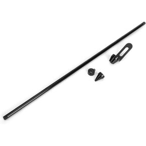 Universal Motorcycle Auto Flagpole，Rear Seat Luggage Rack Mount Flag Pole Accessory(Black)
