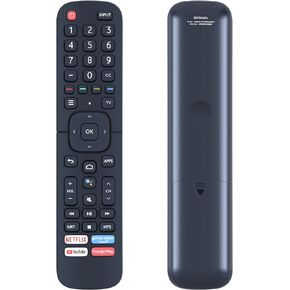 ERF2K60H Replacement IR Remote Control Compatible for Hisense 4K ULED UHD LED Android Smart TV 43H6570G8G 50H6570G 50H8G 55H8G 55H6570G 65H 65H6570G 70H6570G 75H8G 75H6570G 85H6570G