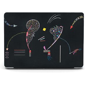 Berkin Arts Case for 15" Microsoft Suface Laptop 5/4/3, 2022-2019 Metal Palm Model 1872/1873/1953/1979 with Keyboard Cover & Screen Protector Cloisonnism(Wisteria by Monet)