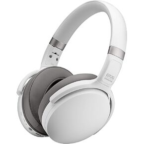 EPOS | SENNHEISER Adapt 360 White (1000210) - Dual-Sided, Dual-Connectivity, Wireless, Bluetooth, ANC Over-Ear Headset | for Mobile Phone & Softphone | Teams Certified