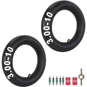 RUTU 2.75/3.00-10" (80/100-10) Dirt Bike Inner Tube Replacement for Honda CRF50 CRF70 XR50 XR70 EZ90 Cub Razor RSF650 Kawasaki KLX110 Suzuki DRZ110 50cc 70cc 90cc 110cc 125cc Dirt Bike Scooter Moped
