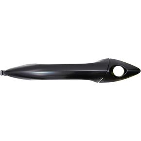PT Auto Warehouse HY-3338P-FL - Exterior Outer Outside Door Handle, Primed Black - without Smart Key, Front Left Driver Side