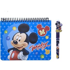 Disney Jumbo Size Spiral Autograph Book with Ball Point Pen Set (Minnie Mouse)
