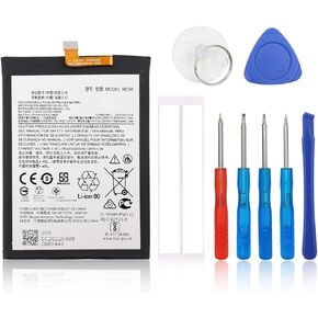 Replacement Battery Compatible with Motorola G9 Power/G60/G40 Fusion MC50 with Toolkit