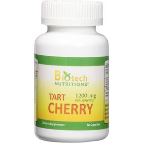 Tart Cherry Vegetable Capsules, 60 Count