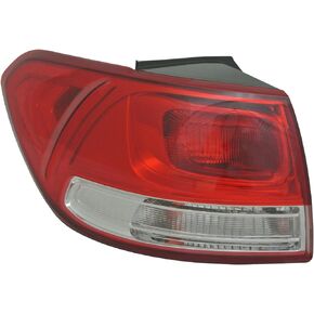 TYC 11-6780-00-1 Replacement Left Tail Lamp Compatible with KIA Sorento
