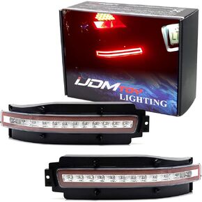 iJDMTOY Smoked Lens All-in-One Full LED Lower Bumper Tail Lamps Compatible with Nissan 2003-2009 350Z: Sequential Blink LED Turn Signal Lamps, Backup Reverse Light & Tail/Brake Light in Kuwait