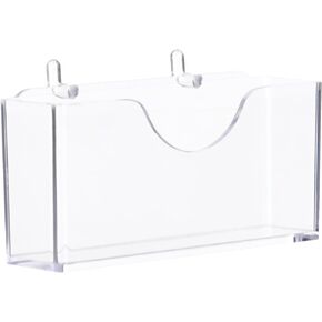Azar Displays 252008 Business Card Holder for Pegboard/Slatwall (10 Pack)