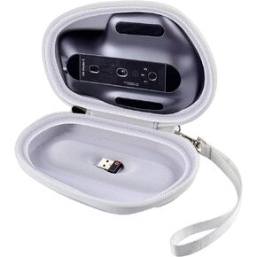 Case Compatible with Logitech MX Master 3s/ Master 3/ Mx Master 2s Advanced Wireless Mouse, Portable Bluetooth Mouse Storage Box Bag - Grey