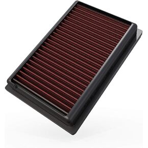 K&N Engine Air Filter: Reusable, Clean Every 75,000 Miles, Washable, Replacement Car Air Filter: Compatible with 2012-2018 Toyota/Citreon/Peugeot Hybrid (Prius, Corolla, Aygo, C-HR, Yaris), 33-2485